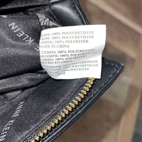 Ann Klein Womens Quilted Double‎ Handles Satchel Bag Black One Size NWOT - Picture 8 of 11